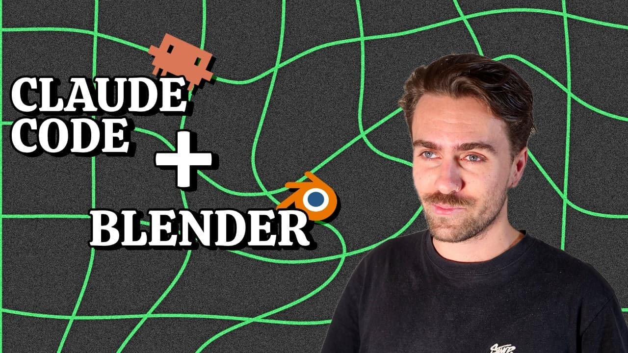 Connecter Claude Code à Blender pour créer des animations 3D
